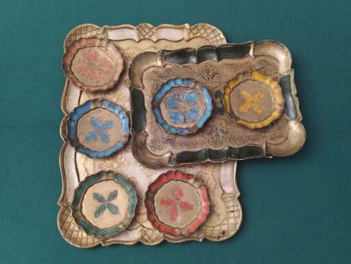 Vassoi rettangolari e sottobicchieri legno