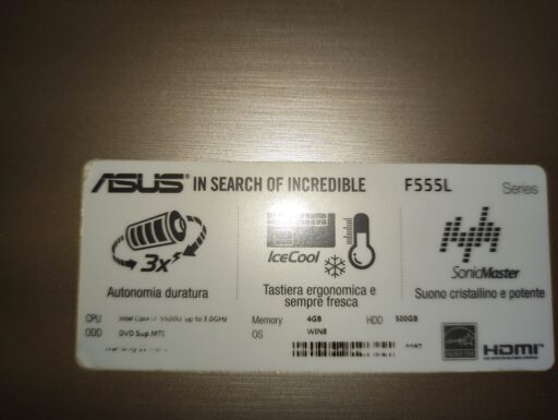 Notebook asus