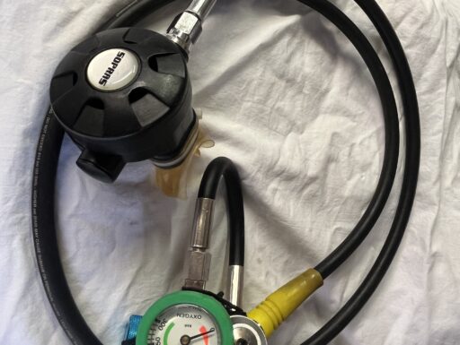 Bombola per ossigeno 10 lt in alluminio + erogatore dedicato