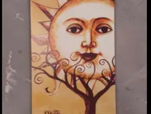 Quadretto lupia collezione sun & moon