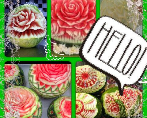 Corso intaglio frutta