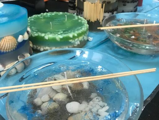 Corso candele stampo e gel laboratorio libellula