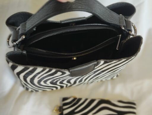 Borsa donna con pochette coordinata