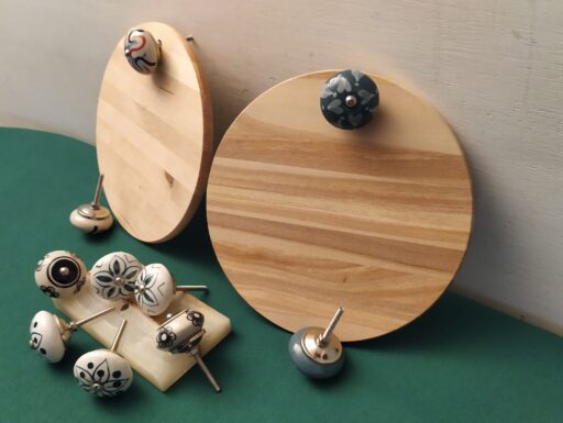 Pomelli ceramica decorati a mano