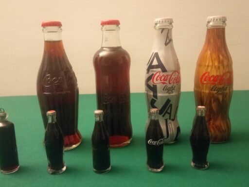 Mignon coca + bottiglie da collezione