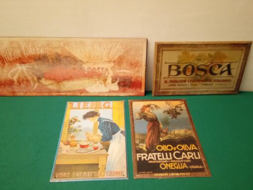 Gruppo 1 – targhe pubblicita’ d’epoca