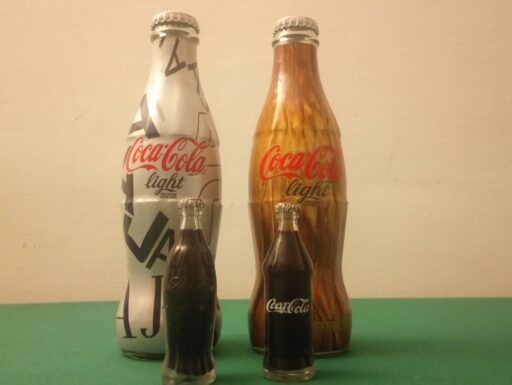 Mignon coca + bottiglie da collezione