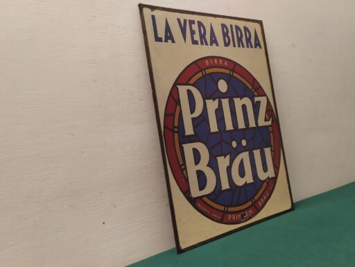 Targa in ferro prinz brau