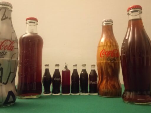 Mignon coca + bottiglie da collezione