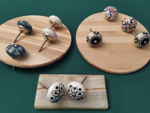 Pomelli ceramica decorati a mano