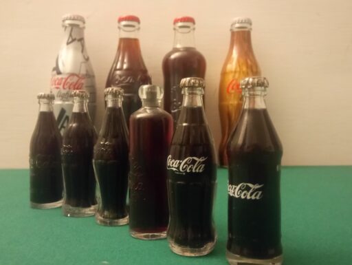Mignon coca + bottiglie da collezione