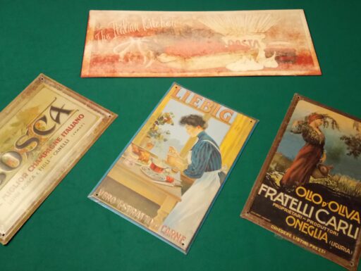 Gruppo 1 – targhe pubblicita’ d’epoca