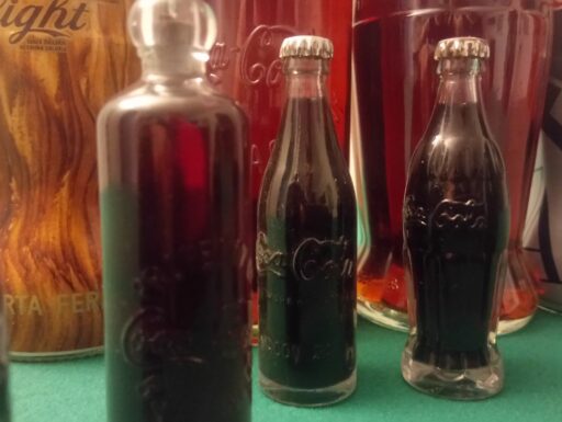 Mignon coca + bottiglie da collezione