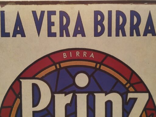 Targa in ferro prinz brau