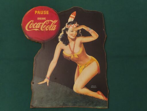 Targhe coca cola in legno