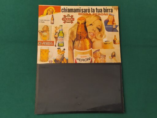 Legno peroni – targa ovale, targa lavagna, cassetta