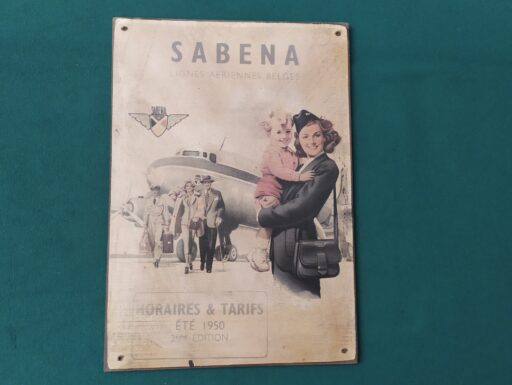Targhe legno airline-vintage twa-sabena-air france