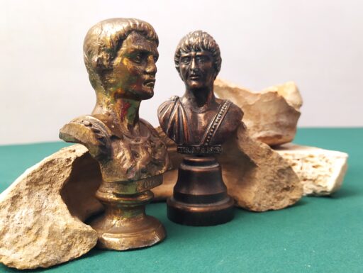 Imperatori romani in bronzo e metallo