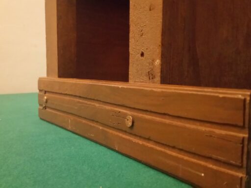 Tavolino artigianale legno d’epoca