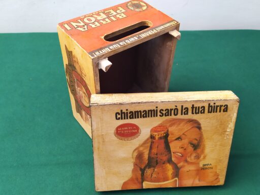 Legno peroni – targa ovale, targa lavagna, cassetta
