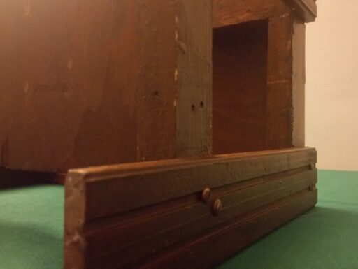 Tavolino artigianale legno d’epoca