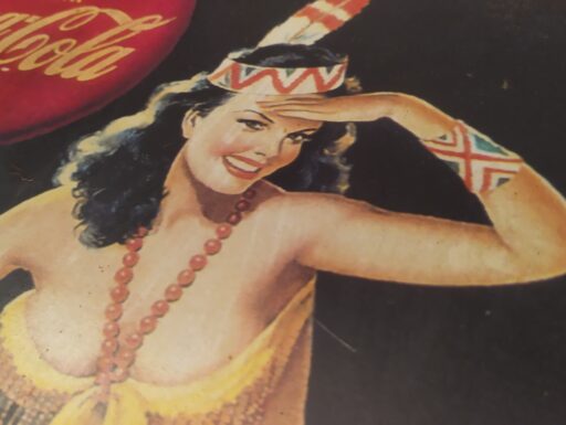 Targhe coca cola in legno