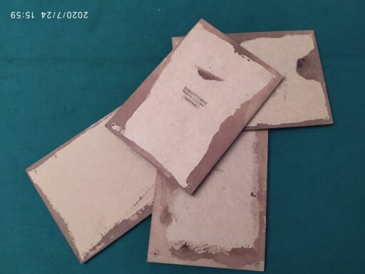 Targhe in legno fumetti anni 50/60