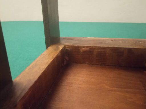 Tavolino artigianale legno d’epoca