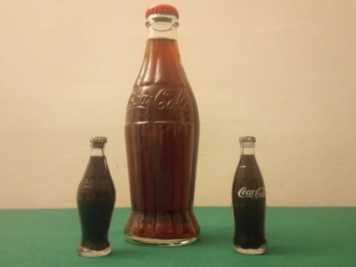 Mignon coca + bottiglie da collezione