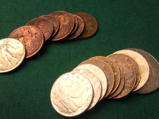 Monete dei primi del secolo scorso