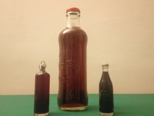 Mignon coca + bottiglie da collezione
