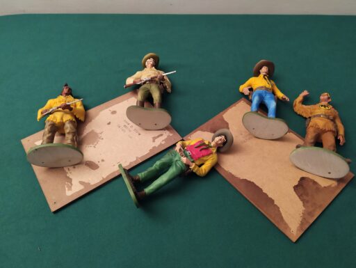 Tex willer e i suoi pards + targhe legno