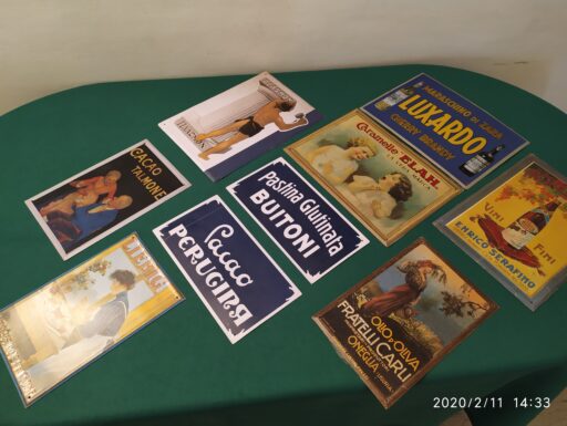 Targhe pubblicita’ antica terzo raggruppamento