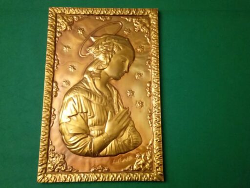 Quadro d’epoca in ottone