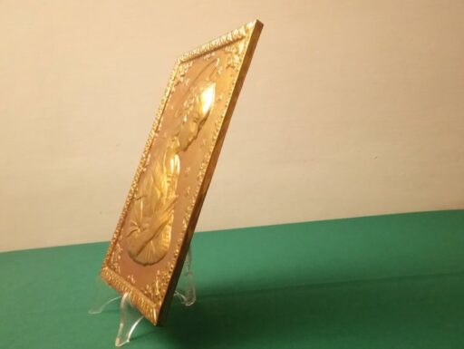 Quadro d’epoca in ottone