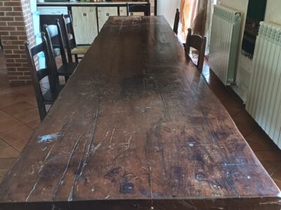 Tavolo massello di quercia resistentissimo di 4,5m