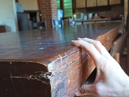 Tavolo massello di quercia resistentissimo di 4,5m