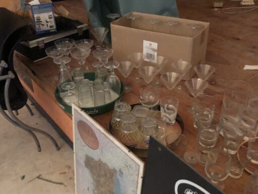 Piatti e bicchieri coppe per gelato