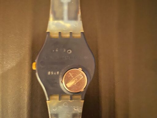 Orologio swatch blue flamingo gn114 vintage