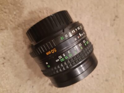 Minolta md rokkor 50mm. f1,7 obiettivo