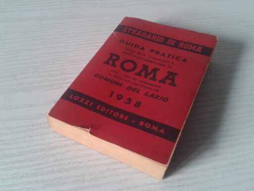 Stradario roma d’epoca