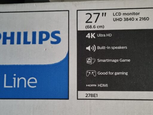 Monitor philips 4k 27″