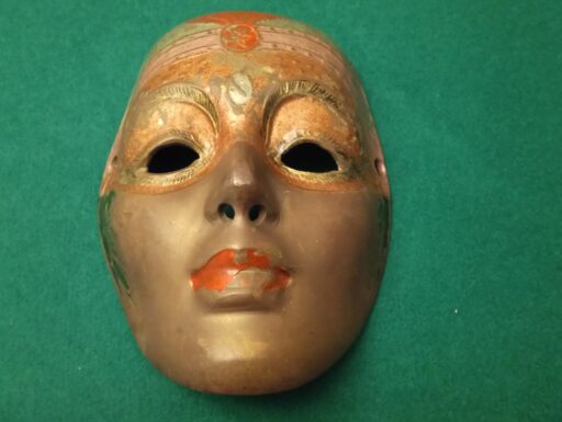 Maschere bronzo anni 60/70