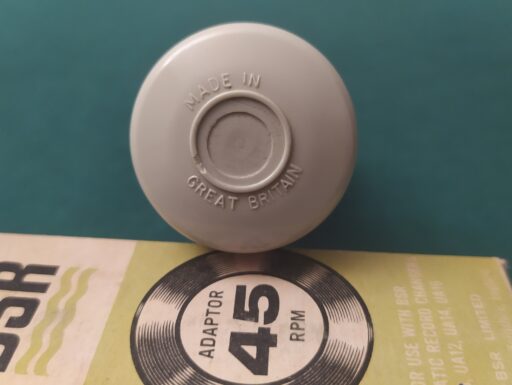 Adattatore vintage bsr 45 rpm