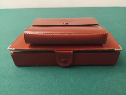 Porta carte in pelle