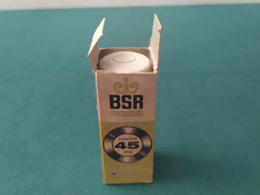 Adattatore vintage bsr 45 rpm
