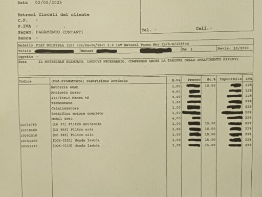 Fiat multipla natural power 1,6/16v