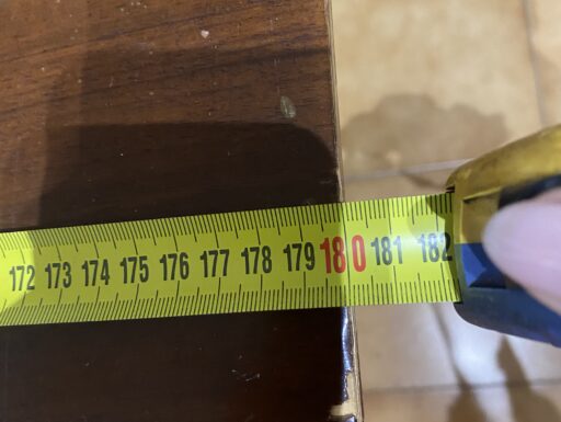 Tavolo in legno vintage