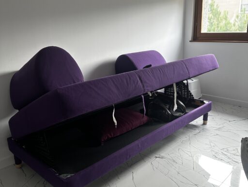 Divano letto contenitore