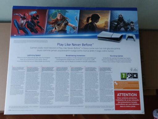 Playstation 5 slim chassis c disc version sigillata